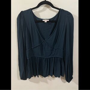 Knox Rose Deep Teal Blouse